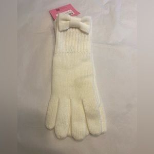 Kate Spade Bow Cuff Knit Gloves